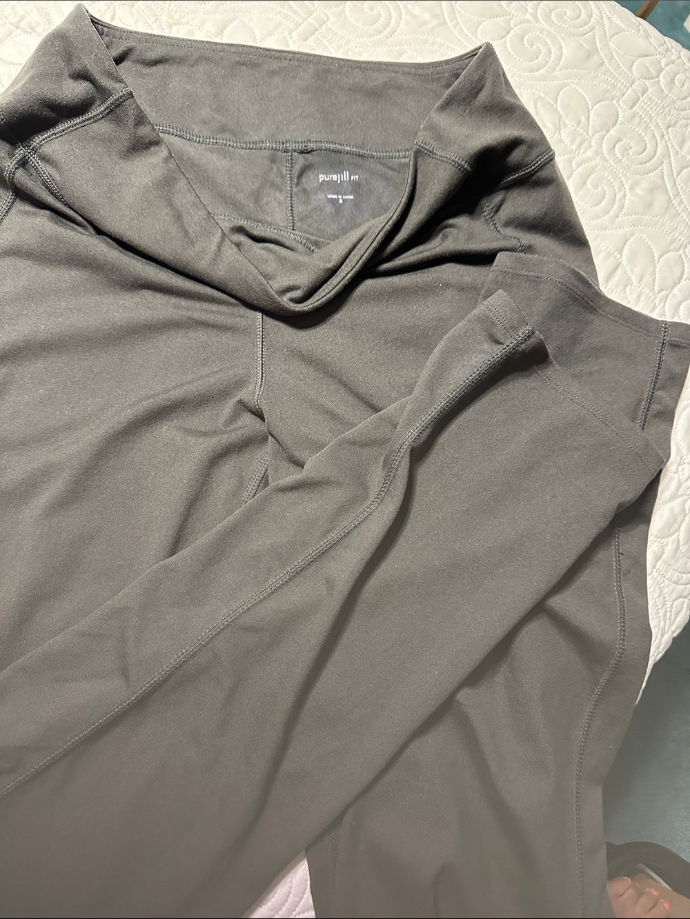 Pure Jill Dark Gray Active Joggers